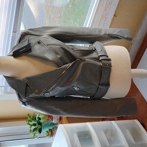 NWT WOMEN'S VERO MODA FAUX LEATHER JACKET
